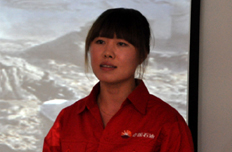 榆林站的大學生