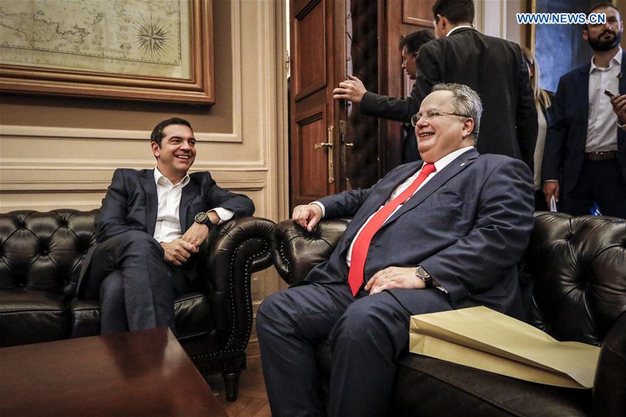 GREECE-ATHENS-PM-ALEXIS TSIPRAS-FOREIGN MINISTER-SWEARING IN &nbsp;