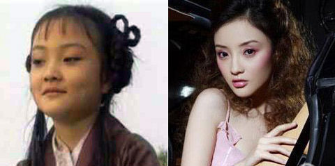 楊冪李小璐Angelababy 女星童年照爆整容證據