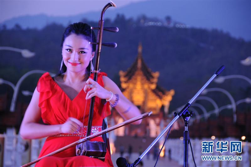 &ldquo;四海同春&rdquo;演出在泰國清邁世博園舉行[組圖]