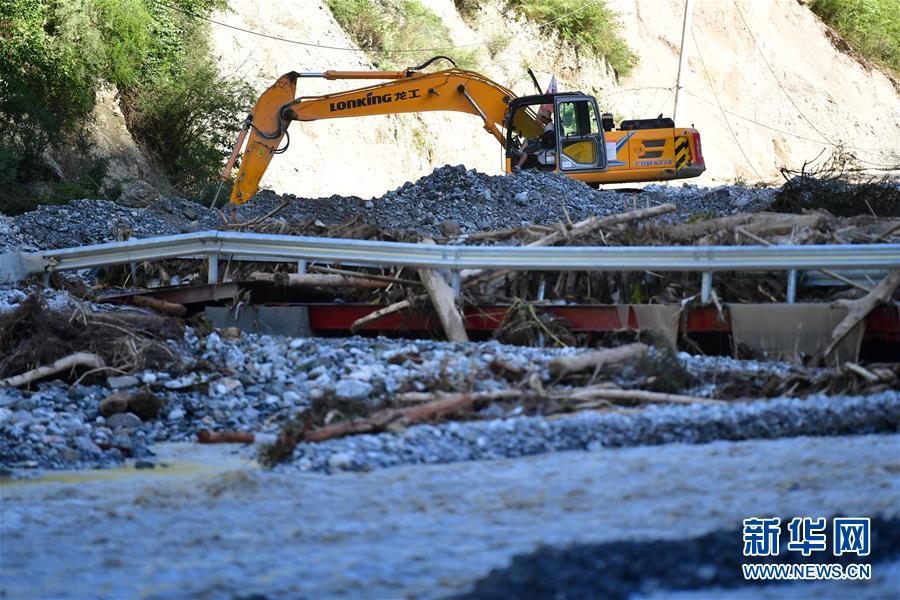 （防汛抗洪&middot;圖文互動）（1）七夕前夜，為莫諾村架起&ldquo;生命之橋&rdquo;