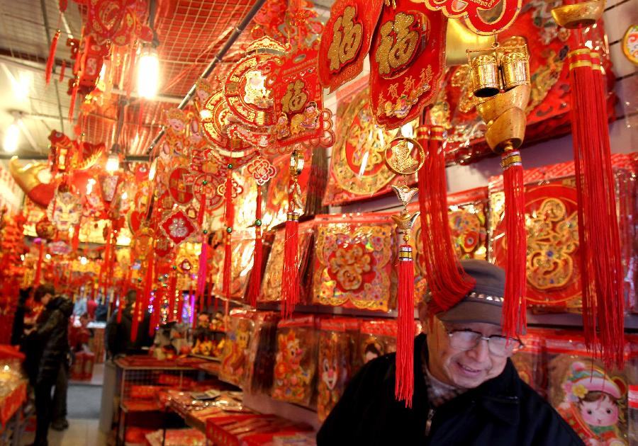 上海豫園濃濃年味兒迎春節