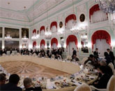 資料圖:多國首腦參加G20晚宴 對(duì)敘動(dòng)武立場(chǎng)存分歧