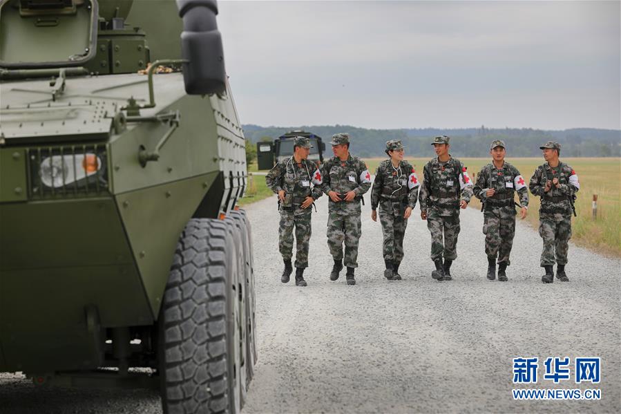 （國際&middot;圖文互動）（2）通訊：海外演訓場，走來一群中國衛生士官