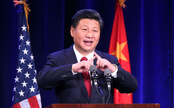 習近平出席歡迎宴會并發表演講