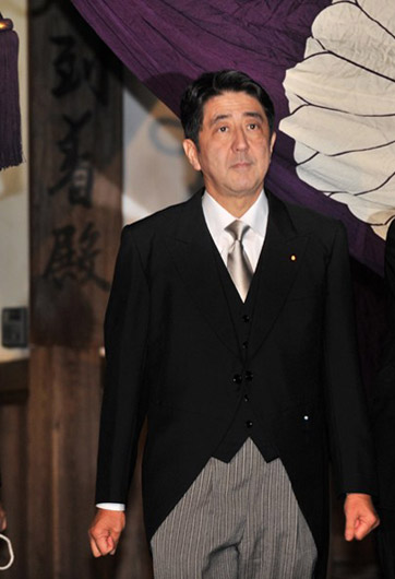 安倍&ldquo;拜鬼&rdquo;使中韓關系重回正軌